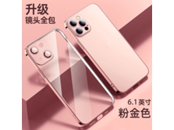 Capa Para Iphone 17 Com Revestimento Eletroplástico Macio E Transparente.