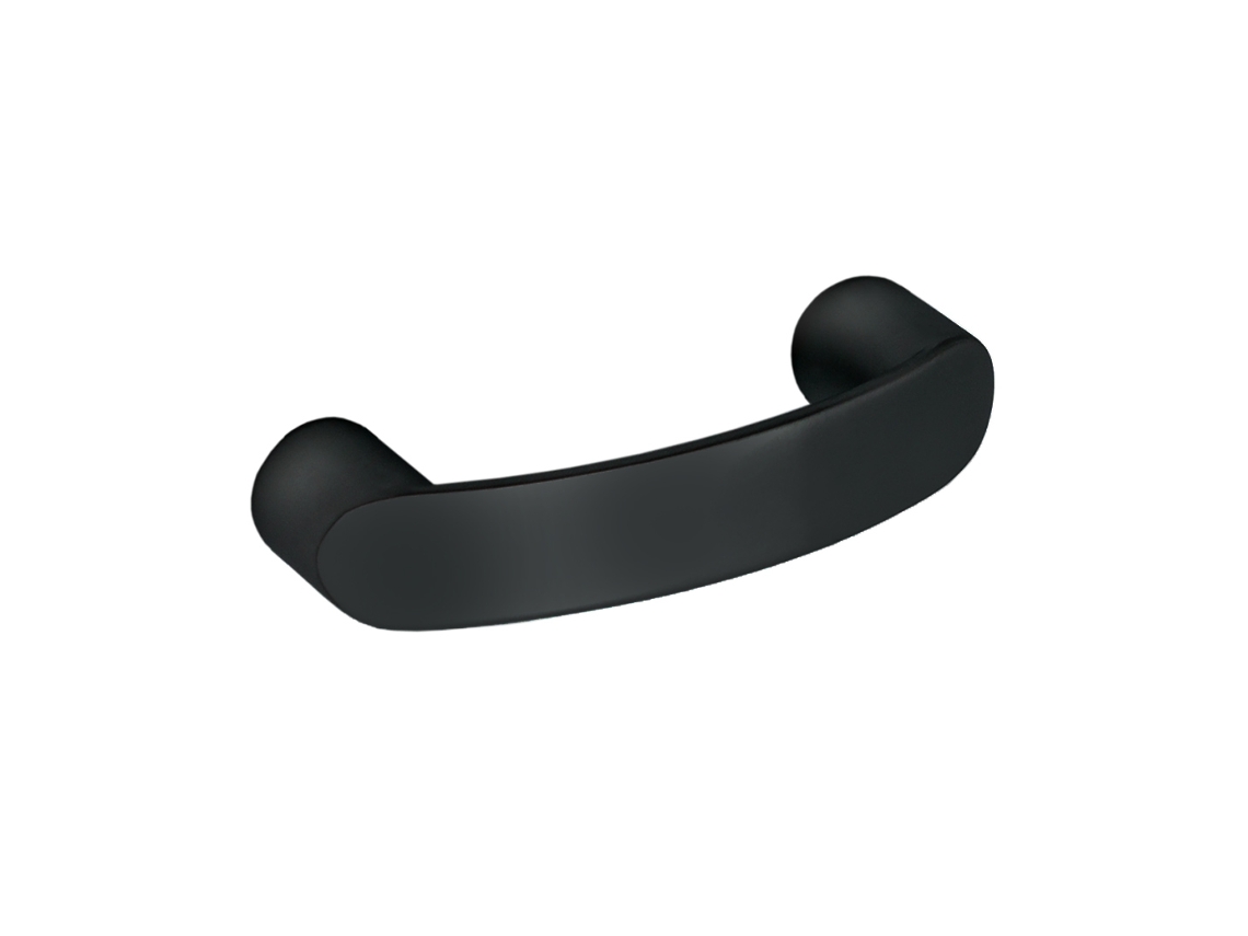 Puxador para Móveis HARDWAREXCHANGE Zamac Preto Mate (32 mm)