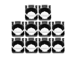 Capas Protetoras Transparentes Para Botão De Parada De Emergência Com Base De 22 Mm