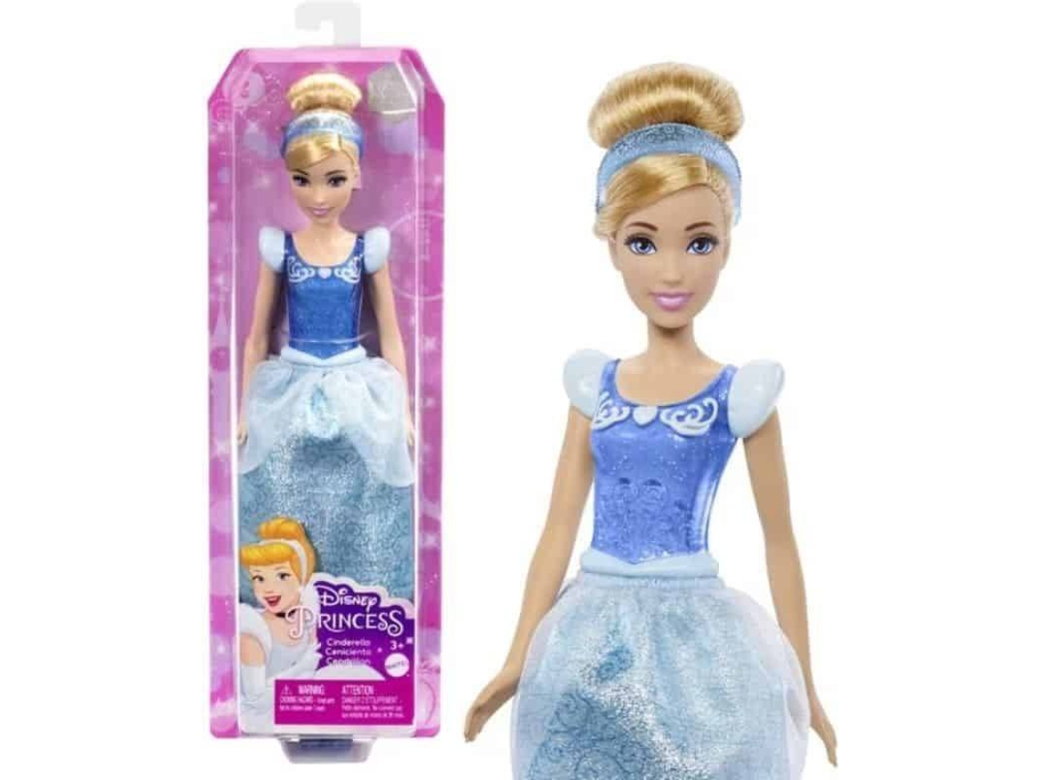 Boneca MATTEL Princesas Disney - Cinderela (Idade Mínima Recomendada: 3 Anos)
