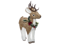 Figura de Natal FÉÉRIC LIGHTS AND CHRISTMAS rena 38 cm (Multicor)