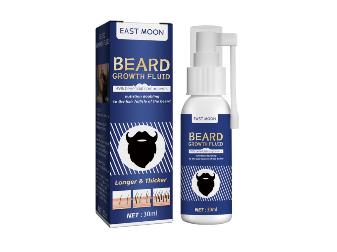 Sérum Para Crescimento Rápido E Denso De Barba Eficaz