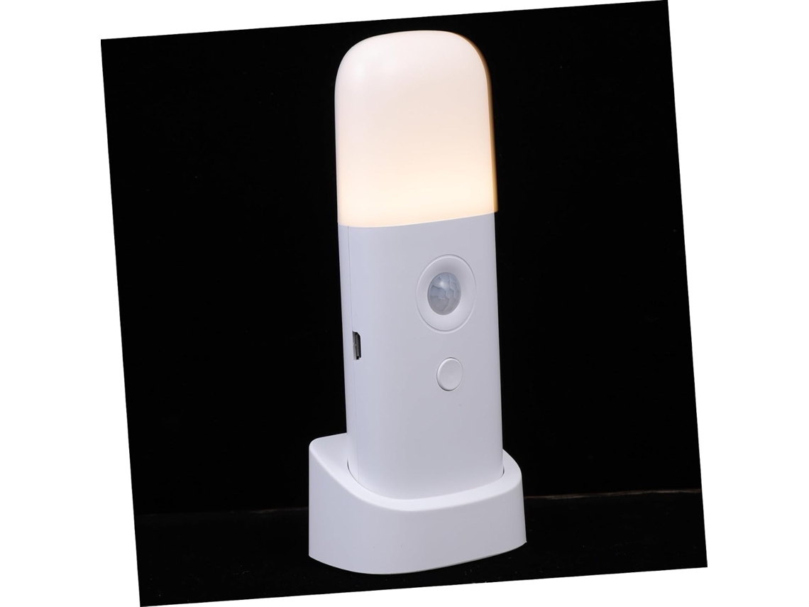 Luminária Noturna Com Sensor De Movimento E Intensidade Ajustável