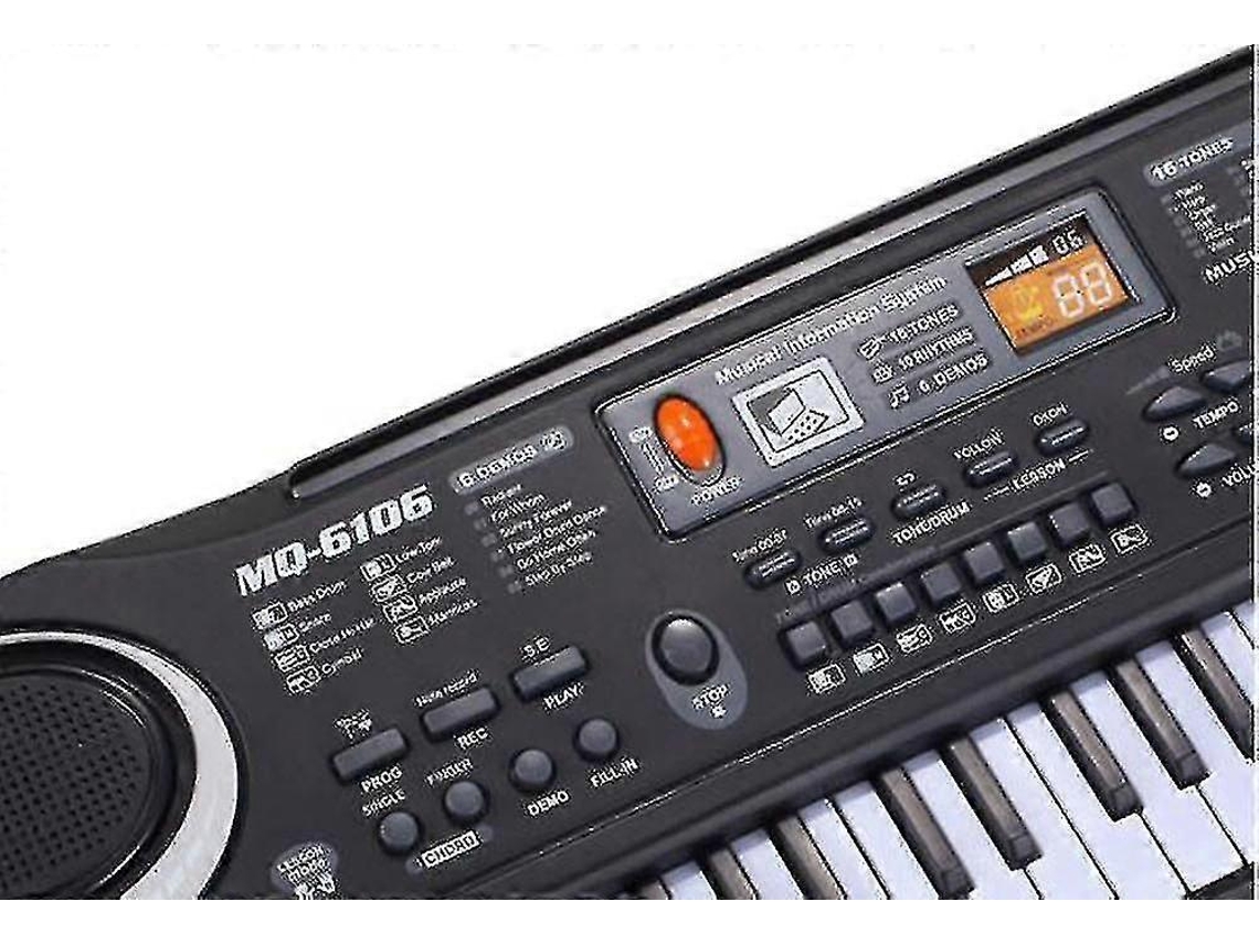 Novo Teclado Eletrônico Digital De 61 Teclas Para Presente De Piano Elétrico Ly Ebike