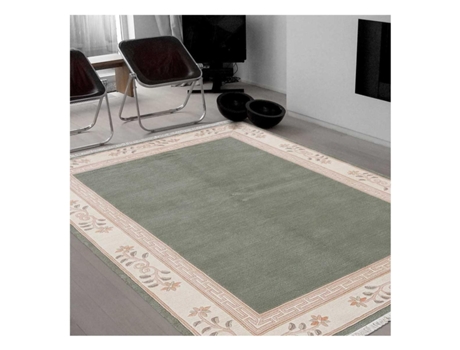 Tapete LUXOR (70 x 140 - Lã - Verde)