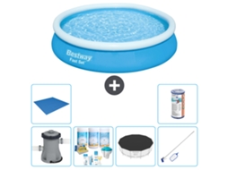 Bestway Piscina Bestway Fast Set Redonda - 366x76 Cm - 7-peças S21431
