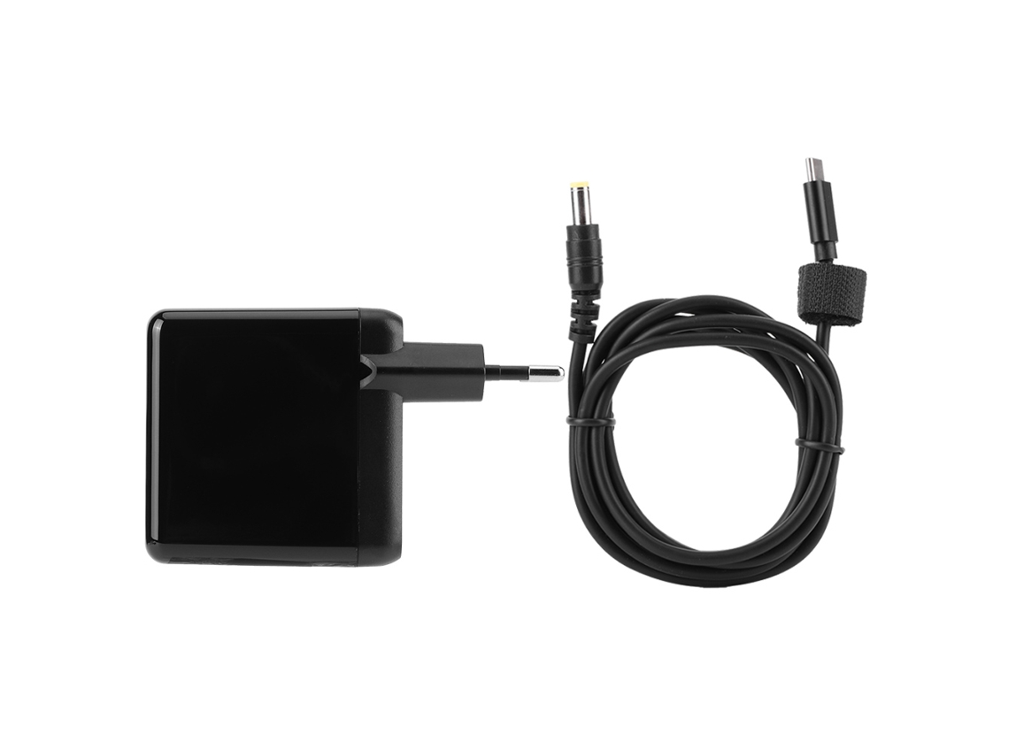 AWTS Adaptador de Energia PD 45w com Cabo Type C para Type C e DC5525