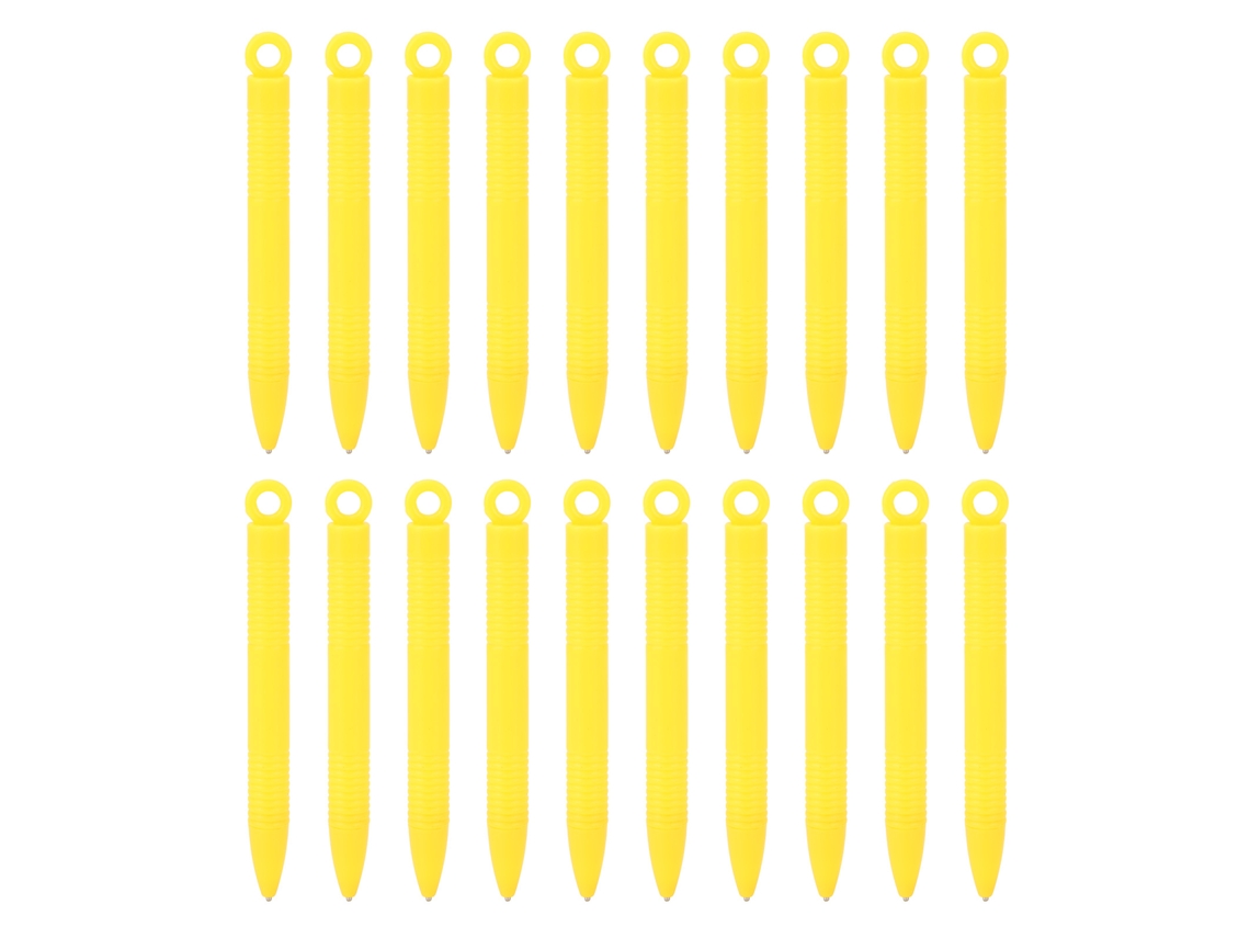 20pcs Caneta Magnética Para Arte De Unhas Profissional Portátil Ferramenta De Manicure Amarela