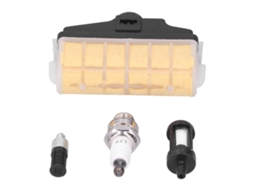 Kit Filtro De Ar, Combustível, Óleo E Vela Para Stihl 021 023 025 Ms210 Ms230 Ms250