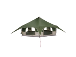 Conjunto 1 Barraca Familiar Vidaxl Verde Poliéster (para 18 Pessoas)