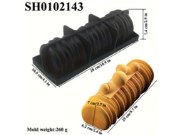 Forma Para Pão E Bolos, Em Silicone, Para Forno, Confeitaria E Preparo Doméstico, Reutilizável, Resistente Ao Calor E Fácil De Limpar