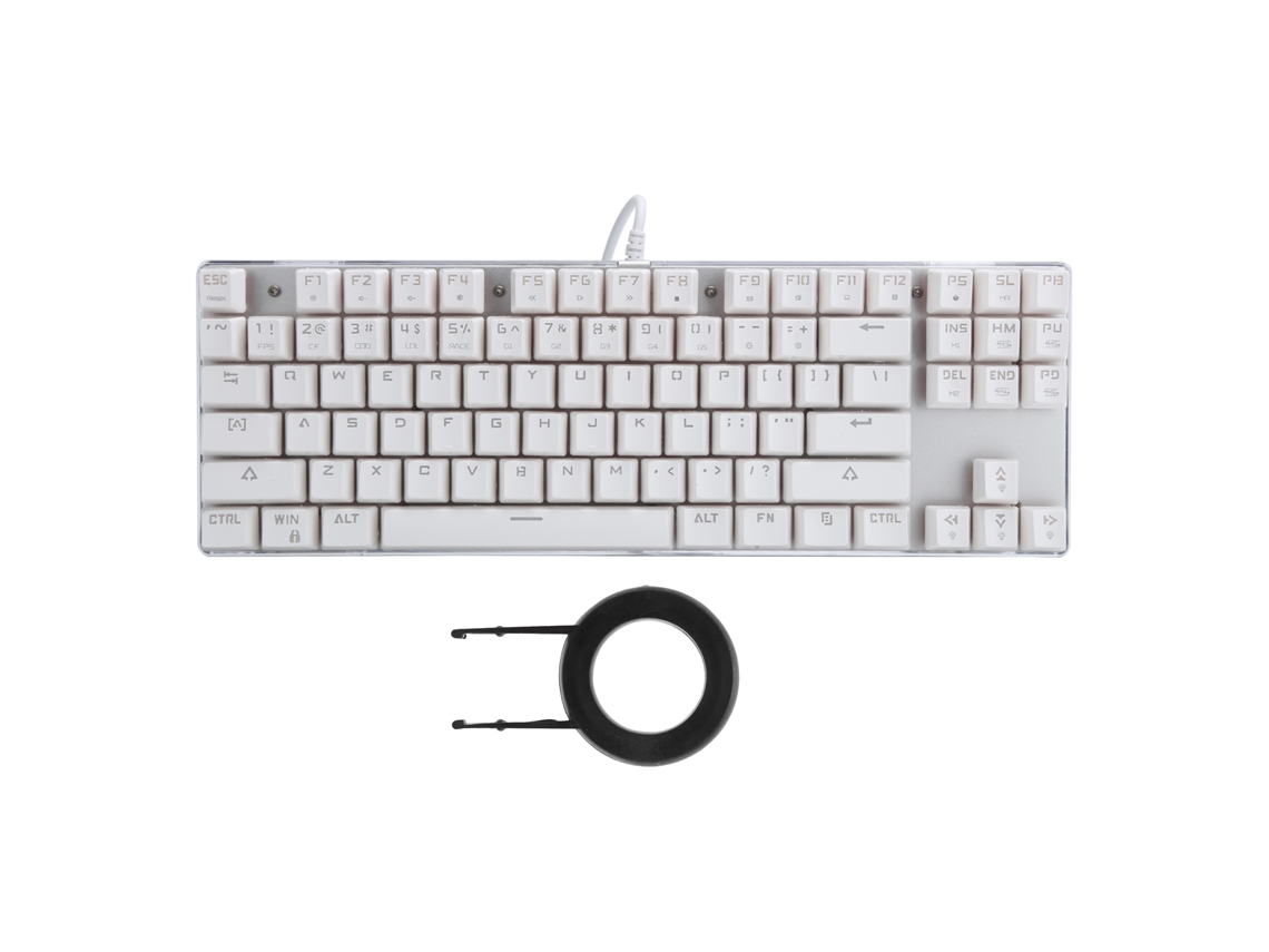 Teclado Mecânico LAXISCREED (87 Teclas, RGB, com fio)