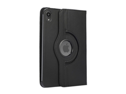 Capa Com Teclado Bluetooth Compatível Com Ipad 7/8/9 10.2, Giratória 360°, Suporte Integrado, Cor Preto