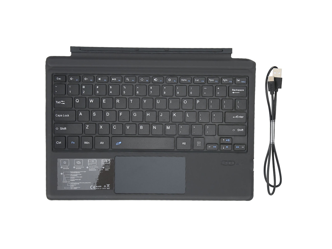 Teclado Bluetooth (conexão Sem Fio, Adsorção Magnética) Compatível Com Microsoft Surface Pro3/4/5/6/7...
