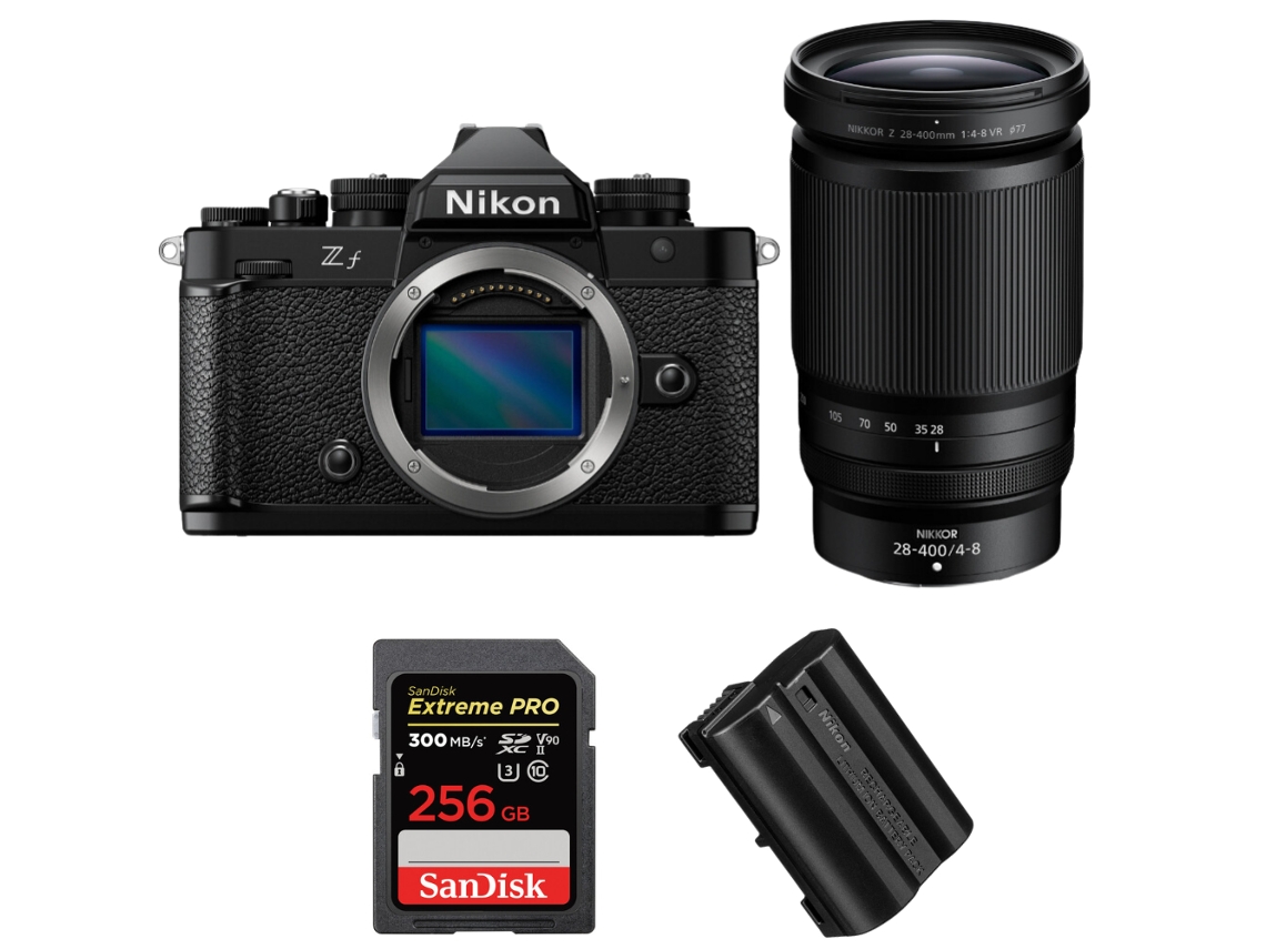 Zf + 28 400mm F/4 8 Vr + 1 Sandisk 256gb Uhs ii 300mb/s + 1 Nikon En el15c + Ebook “20 Dicas para Fotos Que Impressionam” NIKON