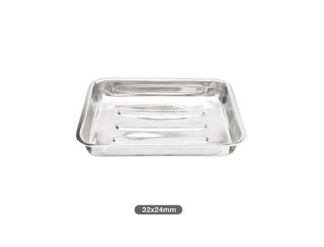 Bandeja De Forno De Aço Inoxidável 41,5x30cm Vassary