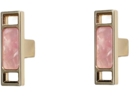 Conjunto De 2 Puxadores Para Cômoda Em Formato Concha Pérola Dourada, Para Portas De Guarda Roupa E Gavetas, Com Furo
