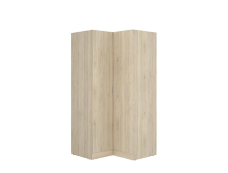 Armário de Canto DEKIT Essen (Castanho - Melamina - 184 x 91 x 93 cm)