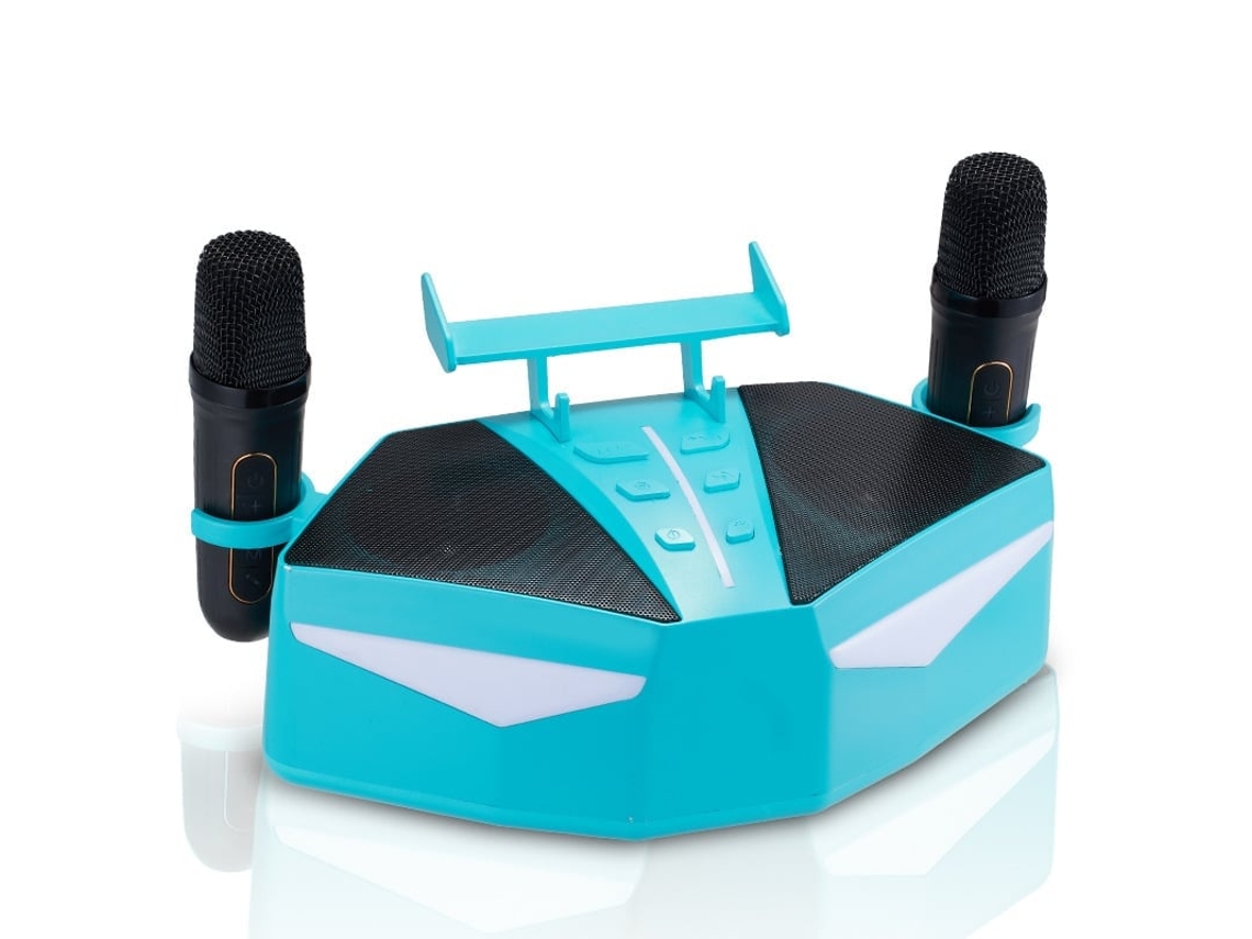 Caixa de som Bluetooth Mesa V8 transparente, graves potentes, bateria longa, portátil GOKOCO