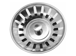 Tampa De Ralo Para Pia De Cozinha, 8 Cm, Aço Inoxidável