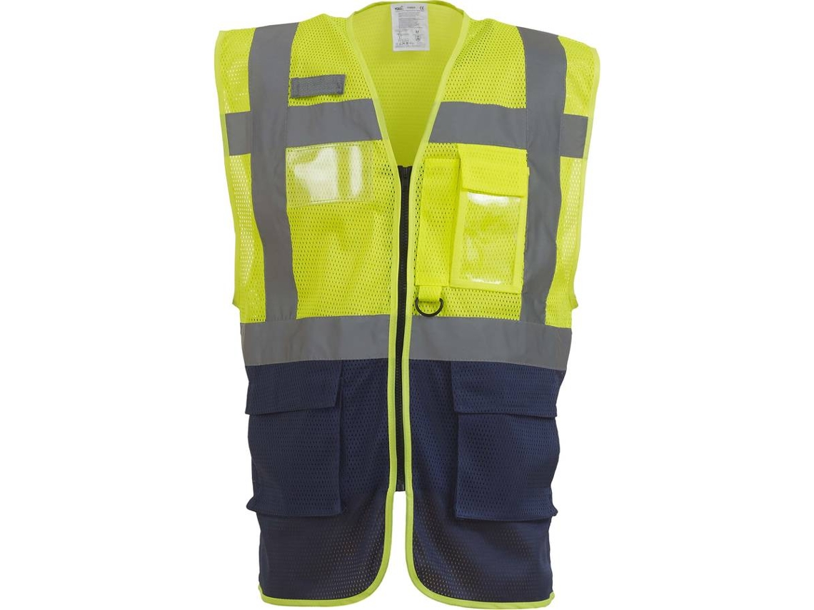 Colete Refletor YOKO Alta Visibilidade Top Cool (3XL)
