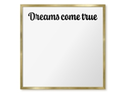 Magnetic Board Dreams Come True For The Living Room Espelharte (50x50 Cm)