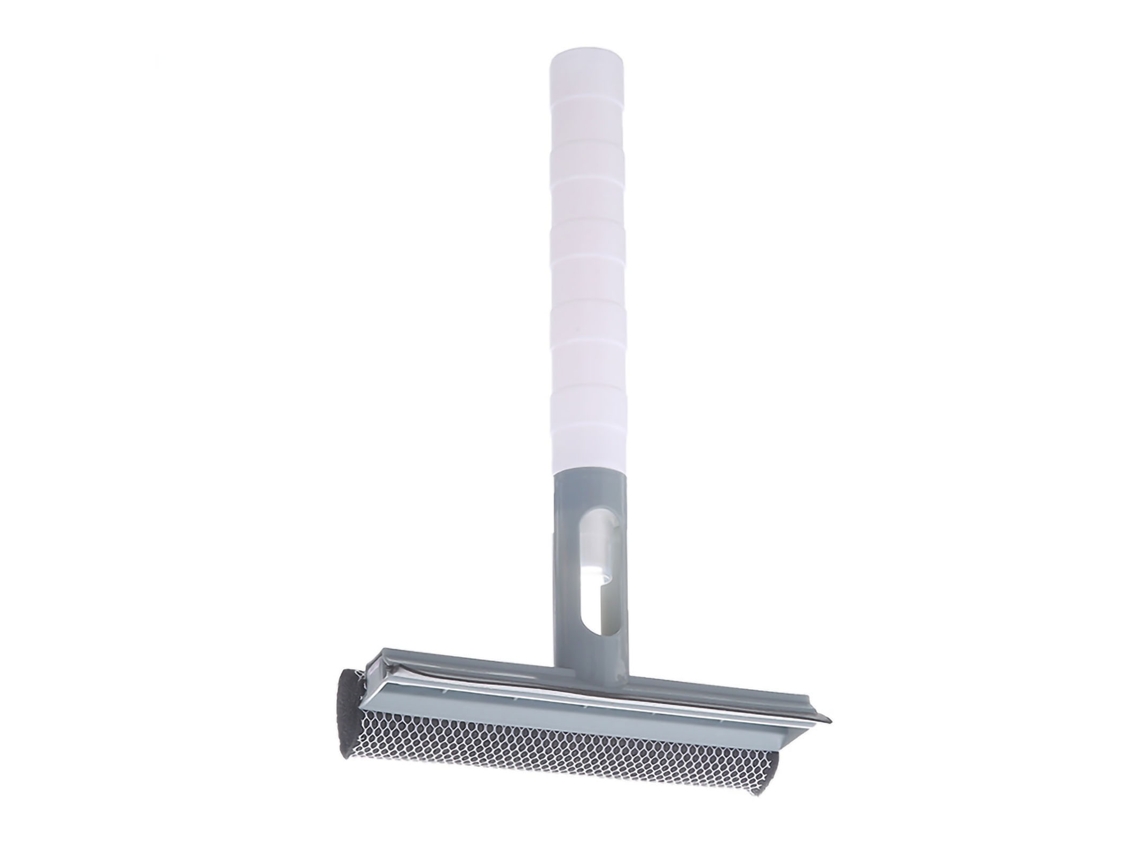 Limpador de Janela Magnético Duplo Ajustável com Raspador de Silicone | S/MARCA