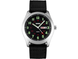 Lurelia Relógio Masculino, Luminoso, Aço Inoxidável, Abs, Verde
