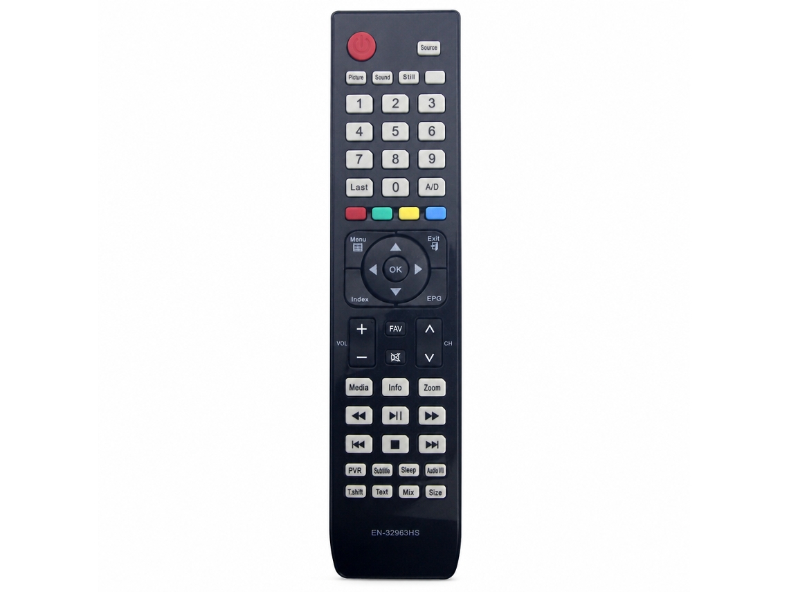 Comando À Distância Para Tv Compatível Com Hisense En-32963hs, Sem Configuração_zhd