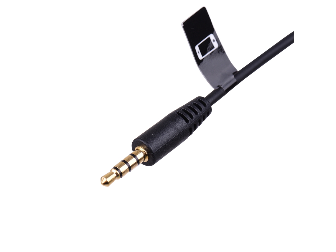 Adaptador De Cabo De Microfone Comica Cvm-d-spx Para Iphone, Samsung, Huawei, Smartphone E Ipad Com 3.5mm