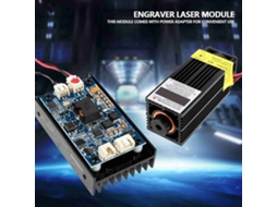 Módulo Laser Azul com Dissipador de Calor 450nm