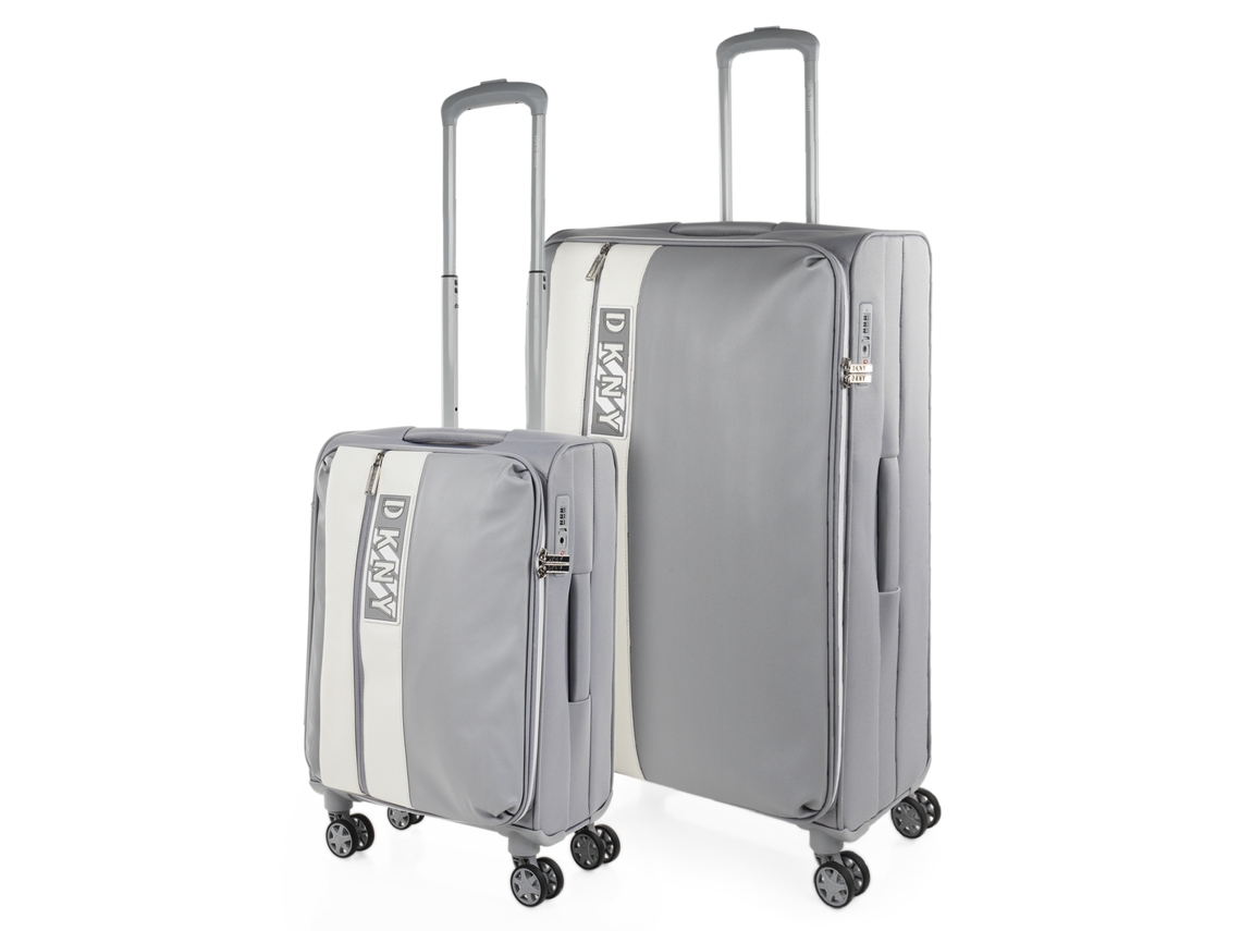 Conjunto de Malas DKNY DKNY-408 Instinct Tempestade Cinza Semi Hard Shell Set 46 5X78X28 Cm 86L