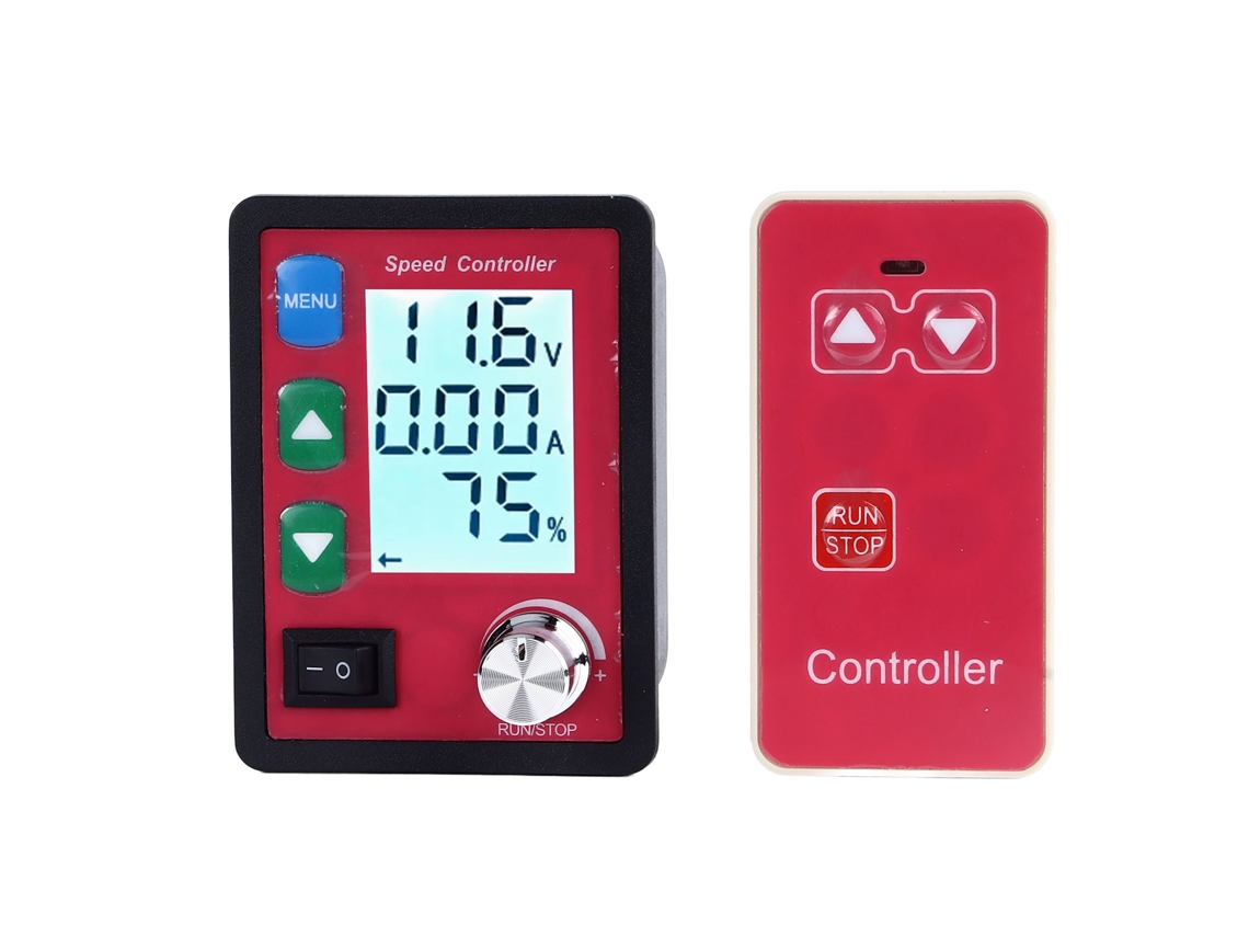 Controlador de motor com regulação de velocidade, controle remoto e proteção sobrecarga S/MARCA