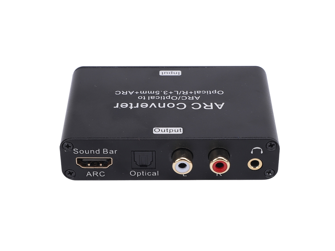 Aetheria conversor Arc Hdmi 192khz Dac Digital para Analógico com Jack 3.5mm para Tv