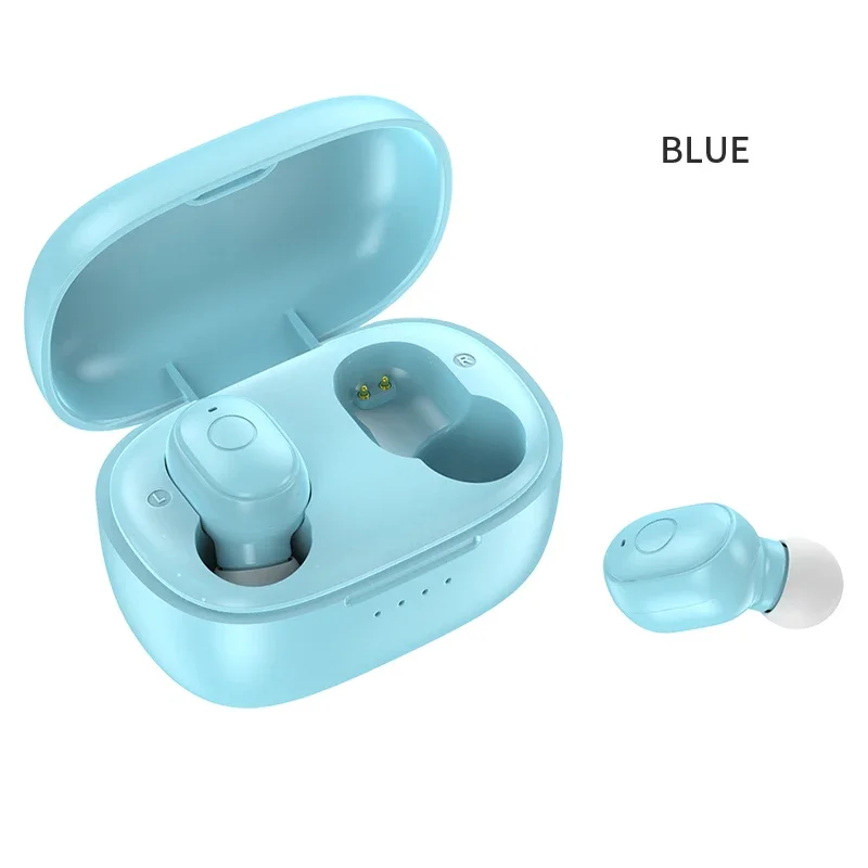(azul) Fones De Ouvido In-ear Sem Fio Bluetooth Com Noise Canceling For Running
