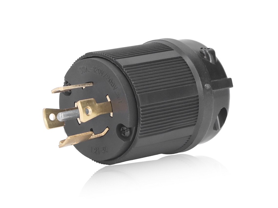 Laxiscreed Adaptador De Tomada De 5 Furos Nema L21-30 Para Dispositivos De 30a