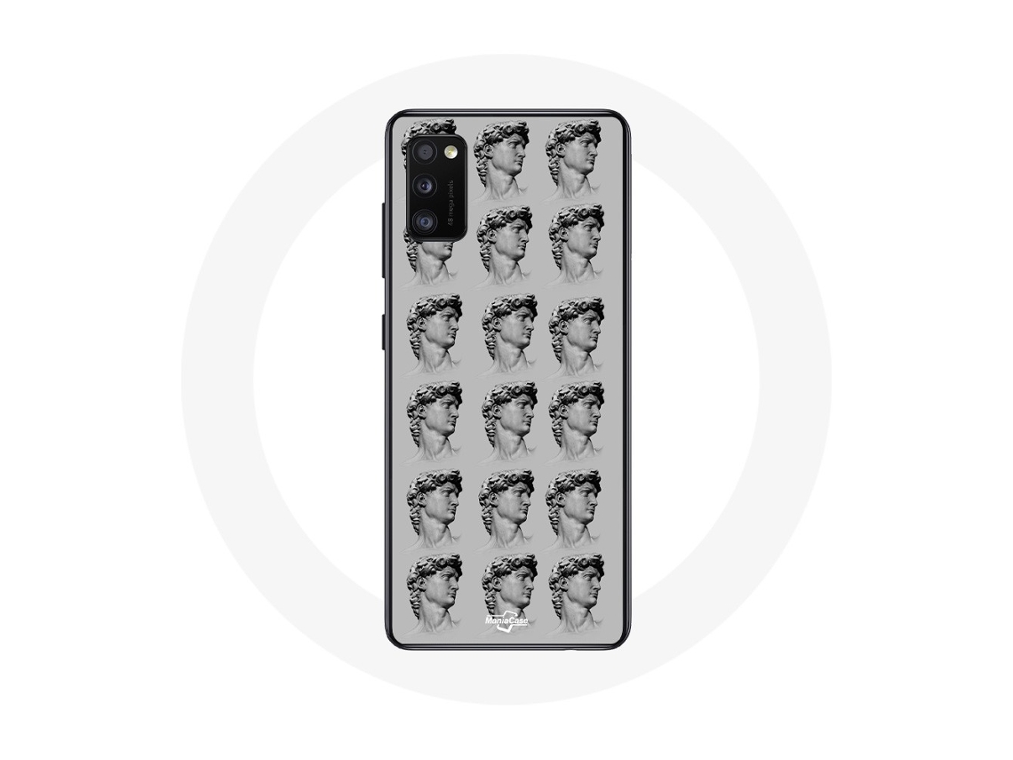 Capa para Samsung Galaxy S20 Plus Statue Fundo Cinzento