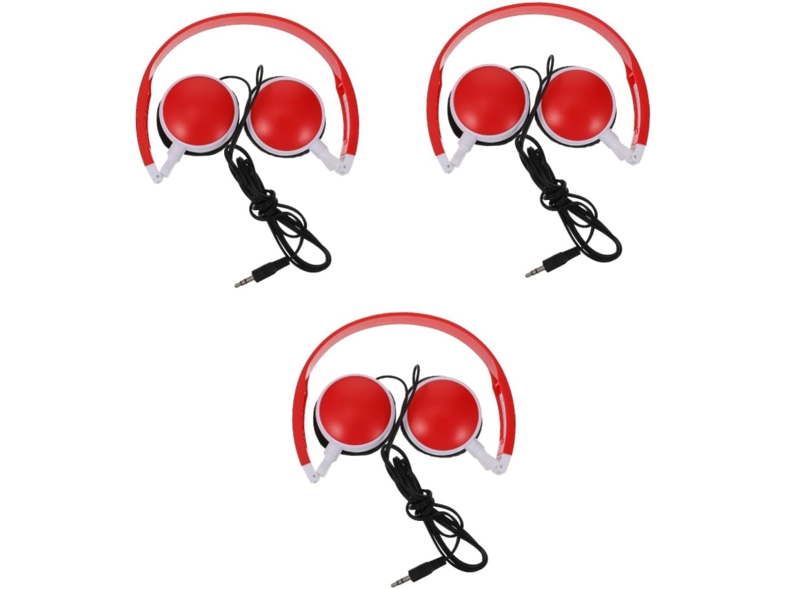 Conjunto De 3 Fones Ouvido Dobráveis Angooily, Unissex, Estéreo, Para Estudantes E Viagens De Avião