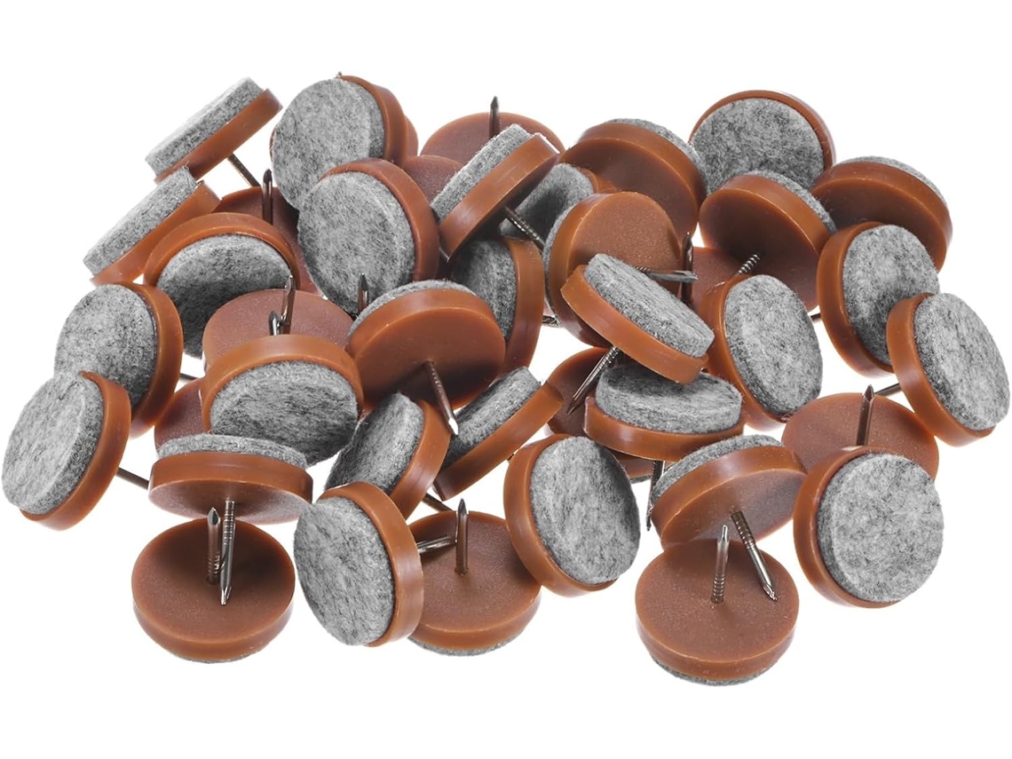Pacote Com 40 Almofadas De Feltro Para Móveis, Fixação Pregos,
