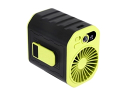 Ventilador De Cintura Portátil Recarregável De 3 Velocidades Com Lanterna Led Olysi Shop