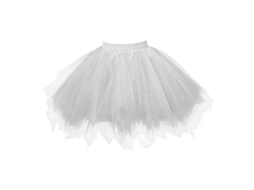 Fasst falda Curta de Tule com Malha para Mulher Princesa Elástica para Dança Casual Tamanho Regular