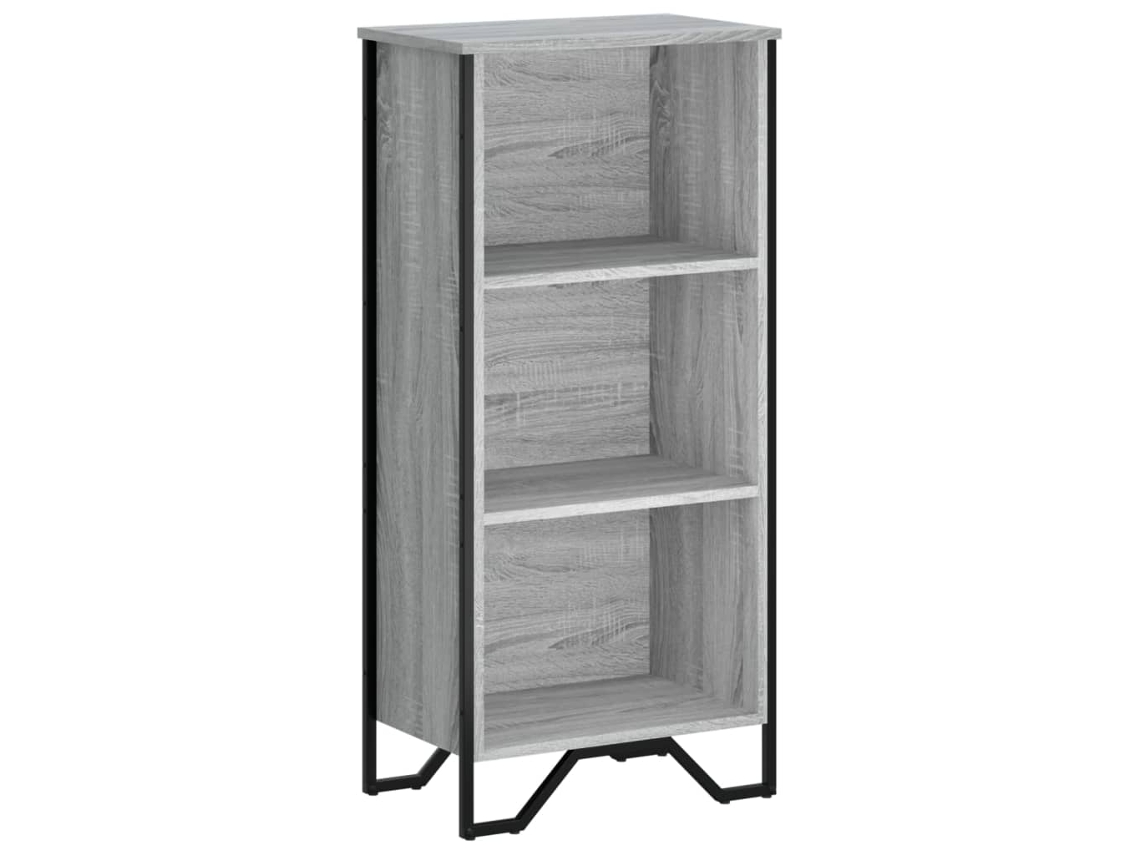 Estante Cinzento Sonoma MAISON EXCLUSIVE em derivados de madeira (50x31x106 cm)