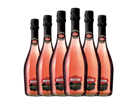 Vinho rosé MOLTENI Moscato Rosato Mascate Rosa Moscato d'Asti (0.75 L - 6 Unidades)