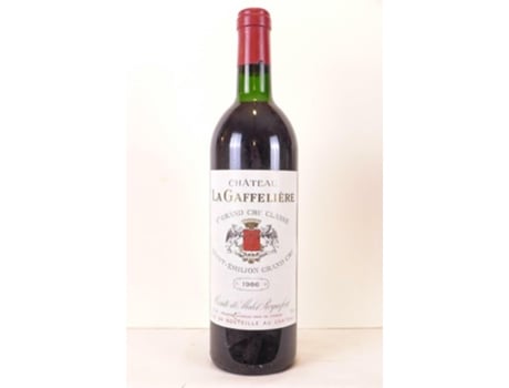 Vinho Tinto CHÂTEAU LA GAFFELIÈRE 1986 (75 cl - 1 unidade)