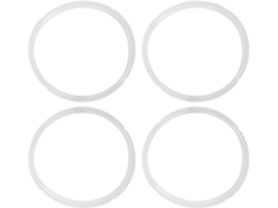 Conjunto De 4 Juntas Vedação Para Panela Pressão Elétrica Kesyoo, Anéis De Silicone Reforçados, 20cm De Diâmetro Interno