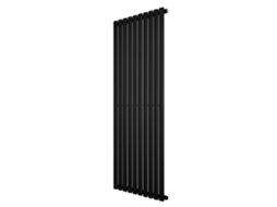 Radiador Oval De Coluna Simples 1600x600 Mm - Preto| Aço Carbono, 1.5 Mm, 1406w | Design Elegante | Alta Eficiência |