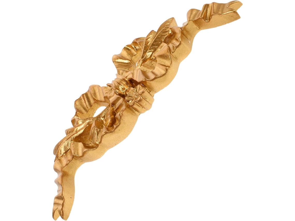 Elegante Decoração Parede Resina Formato Dourado Detalhes Finos Robustez Ideal Quarto Estar Estilo Delicado GOKOCO