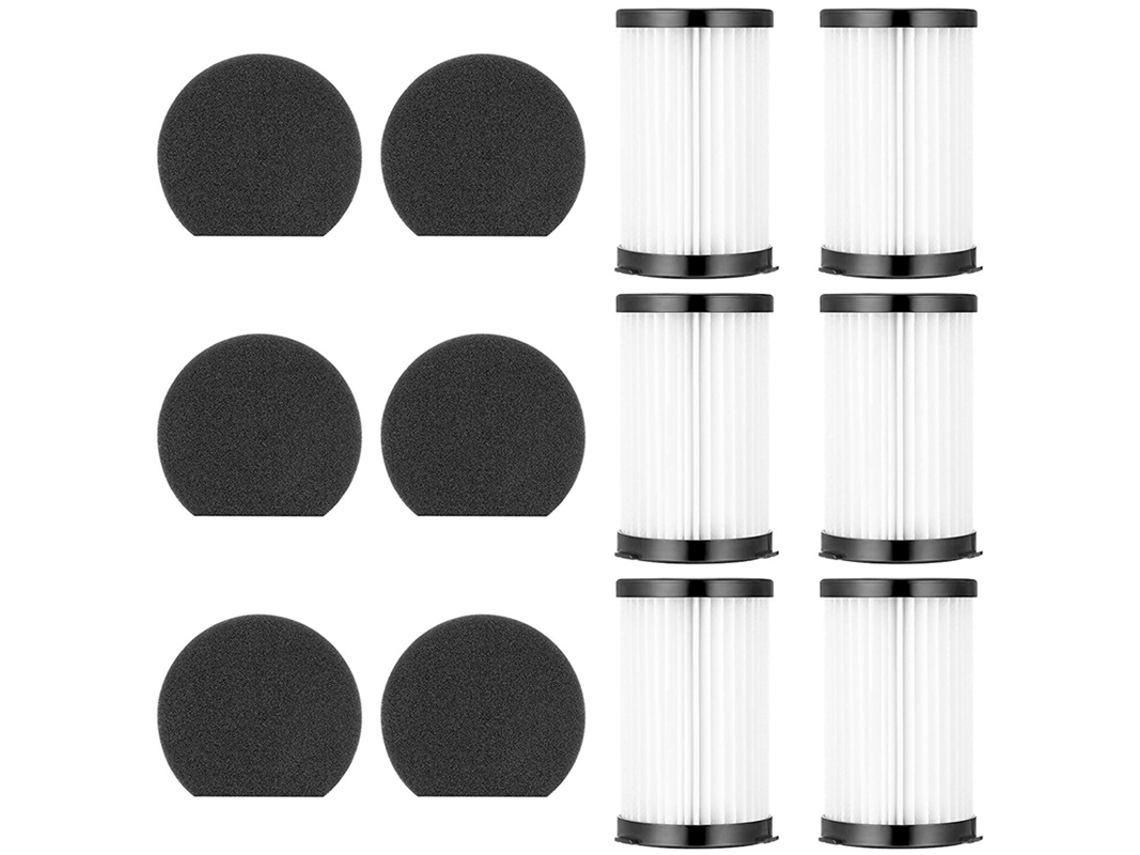 Filtro HEPA de substituição compatível com aspirador de pó com fio MOOSOO D600 / D601 e Iwoly V600