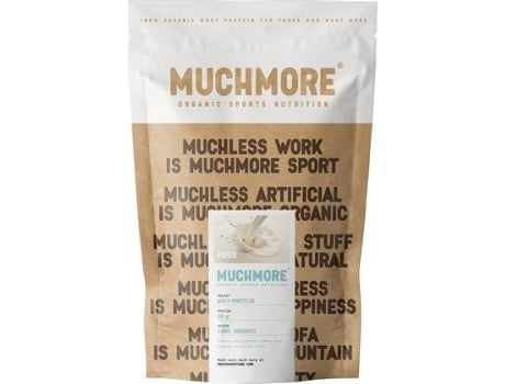 Suplemento Alimentar MUCHMORE Proteína De Soro De Leite Orgânica (750 g de pó)