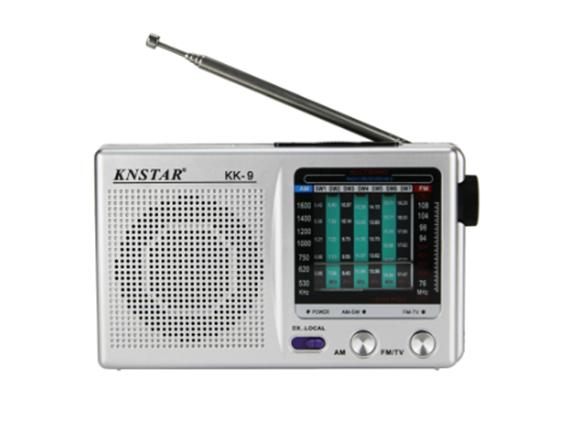 (kk9 Branco) Rádio Portátil Bc-r119